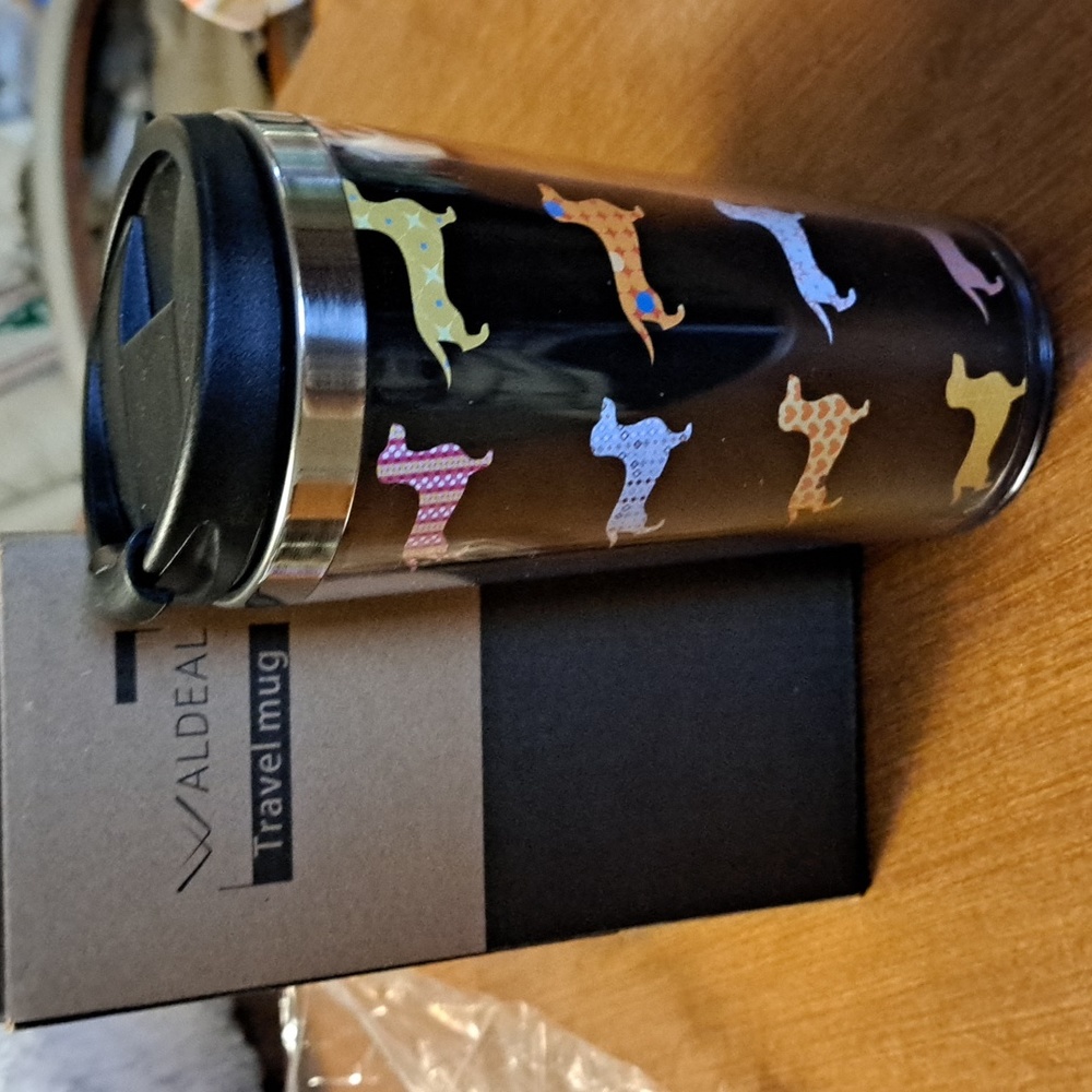 🗽 Dachshund travel mug 14oz/ BUNDLE ONLY